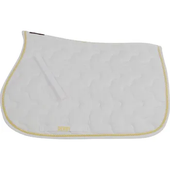 Podsedlová dečka DERBY Pony tmavě modrá/stříbrná PONY