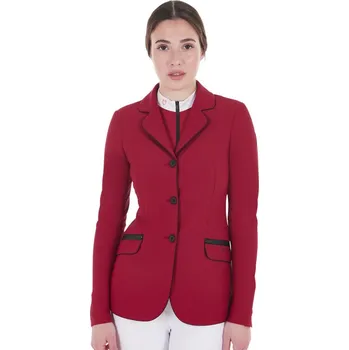 Jezdecké sako Dámské závodní sako Equestro Bordeaux L