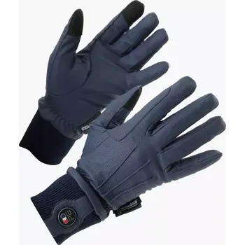 Jezdecké rukavice Nepromokavé rukavice Premier Equine Dajour Navy XL