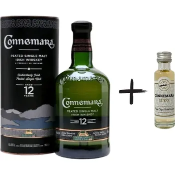 Whisky Connemara 12y 0,7l 40% + miniatura