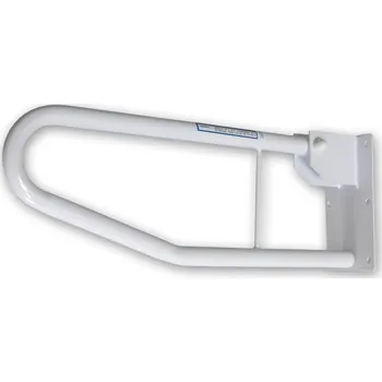 Madlo do koupelny Mobilex Madlo na WC sklopné 76 cm bílé