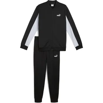 PUMA Tepláková souprava PUMA S KAŠTANOVÁ|ZELENÁ|ČERNÁ