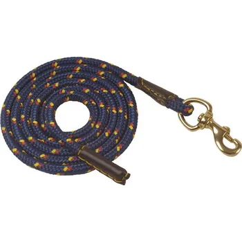 Vybavení pro koně Nylonové vodítko Umbria Equitazione Handcraft thin Černá