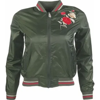Jezdecká bunda blouson HKM Fleur Style Zelená M