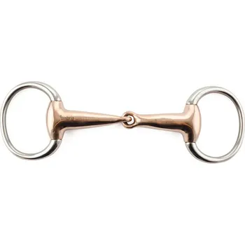 Udidlo pro koně Udidlo oliva s měděným udítkem Umbria Equitazione 23mm 14,5 cm