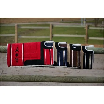 Westernová deka pod sedlo WESTRIDE NAVAJO Červená