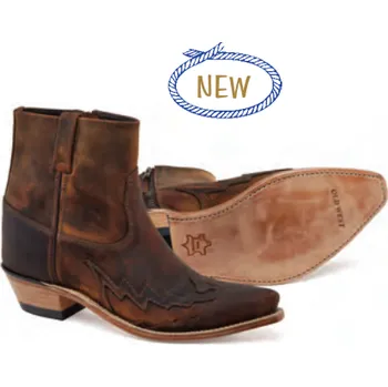 Jezdecká obuv Nízké pánské westernové boty OLD WEST MF1516 46