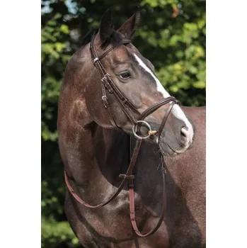 Uzdečka STUBBEN 2300 Leitrim tabákově hnědá PONY