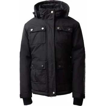 Jezdecké oblečení Dětská zimní jezdecká bunda HORZE WinterRider Černá 158/164