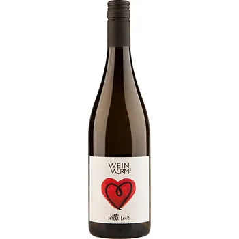 Víno WEINWURM - Roter Muskateller - srdíčková edice