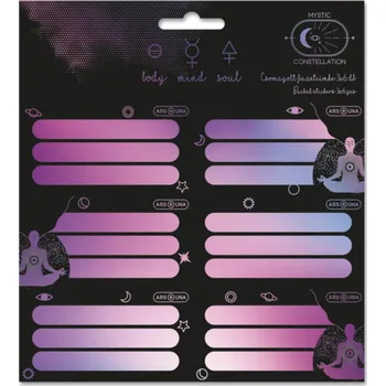 desky na sešit ARS UNA Jmenovky na sešity Mystic Constellation (Ars Una)