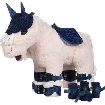 plyšák Jezdecký Set pro Cuddle pony HKM Modrá