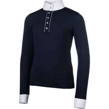 Vybavení pro jezdce Dětské závodní tričko HKM Emilia Kids Bílá 140