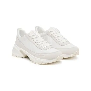 Dámské tenisky Sneakersy Calvin Klein Hike Runner Casual Ny-Su Aop Wn YW0YW01995 Bílá 39