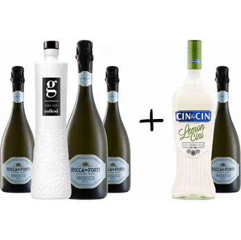Gin PROSECCO GIN VERMUT koktejlový set