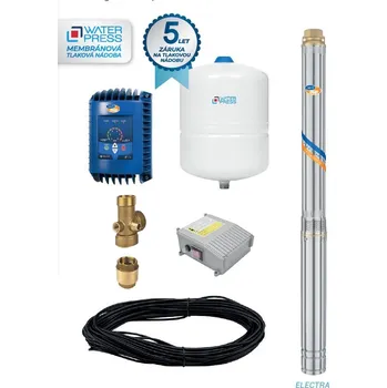 Příslušenství k čerpadlu AQUACUP ENERGY SUB CONTROL 24 - 4&quot; ELECTRA 180/57 Vodárna s ponorným čerpadlem a frekvenčním měničem otáček motoru 1233