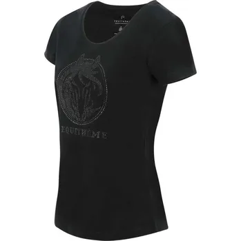 Dámské triko EQUITHÈME Magali Černá L