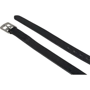 Třmenové řemeny Equestro Chrome Černá 145 cm