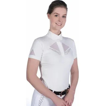 Dámské závodní tričko HKM Kayla Tmavě modrá S