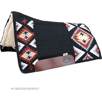 Westernová podsedlová deka CSF SONORA Černá