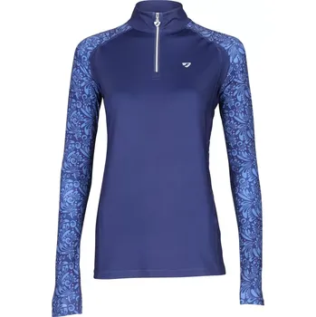 Dámské funkční tričko Aubrion Hyde Park Basy Layer S24 Navy M