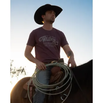 Unisex tričko Weaver Leather Ride the Brand® XL