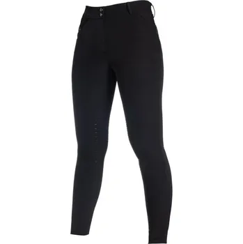 Jezdecké oblečení Dámské rajtky HKM Essentials knee grip Černá 34