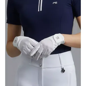 Jezdecké rukavice Jezdecké rukavice Premier Equine Pressa Mesh Navy XXL