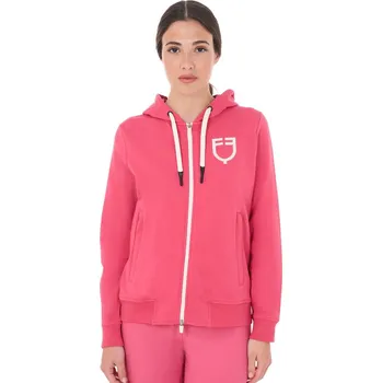 Jezdecká mikina Dámská mikina Equestro se zipem XS