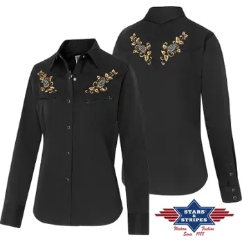 Dámská westernová košile CARA XXXL