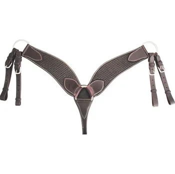 Poprsník Westernový kožený poprsník POOL'S Wide Přírodní