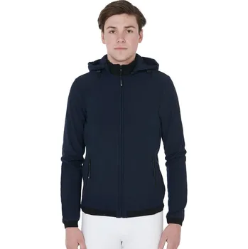 Pánská softshellová bunda EQUESTRO Livigno Slim Fit Navy XS
