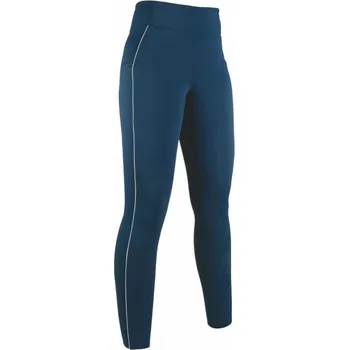 Jezdecké oblečení Dámské jezdecké legíny HKM Equilibrio - VÝPRODEJ Tmavě modrá 32/ 34