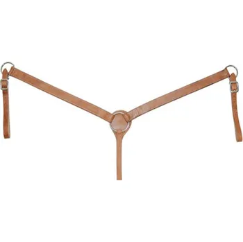 Poprsník Westernový kožený poprsník LAKOTA CLASSIC Hnědá PONY