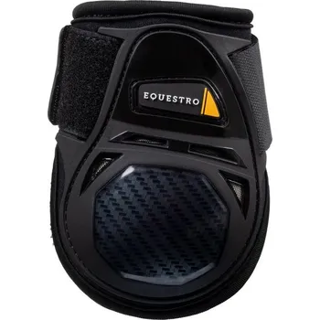 Ochrana nohy a ocasu Neoprénové zadní chrániče Equestro Černá COB