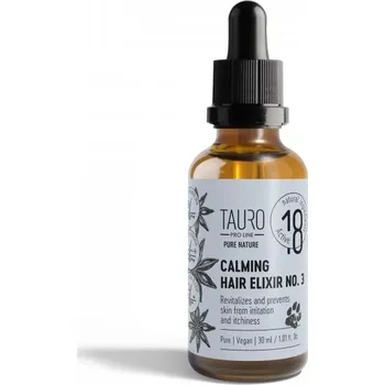 Kosmetika pro psa TAURO Elixír TPL PURE NATURE pro zklidnění srsti a kůže No. 3 30 ml