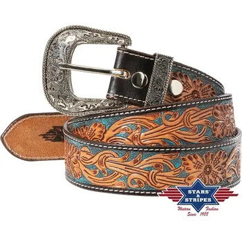 Opasek Kožený opasek WG-304 42 inch (106 cm)