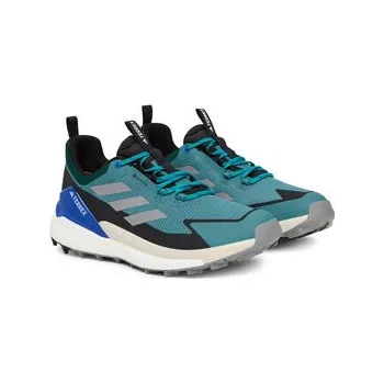 Pánská sportovní obuv Trekingová obuv adidas Terrex Free Hiker 2.0 Low Gore-Tex JQ9908 Zelená 40