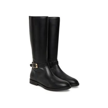 Dámské kozačky Kozačky Tommy Hilfiger T4A6-34037-0036 Černá 37