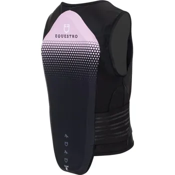 Vybavení pro jezdce Dětský páteřní chránič Level 2 Equestro Růžová 7-10 let