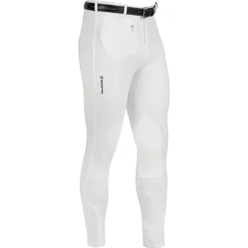 Jezdecké kalhoty Pánské jezdecké rajtky EQUESTRO Urano 40 Bílá