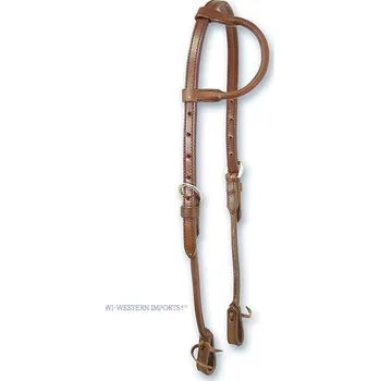 Věšák na sedlo a uzdečku Westernová uzdečka jednouška WESTERN IMPORTS Round OE-081-DO