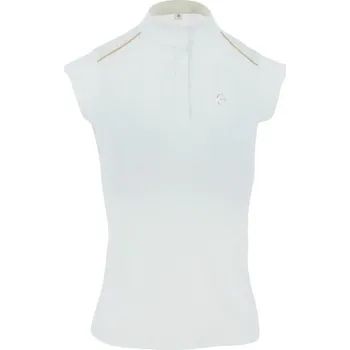 Dámská polokošile EquiTheme BRUSSELS Bílá L