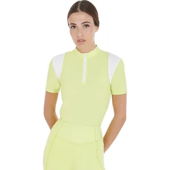 Dámské polo tričko Equestro mesh Béžová L