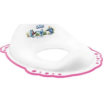 Nočník MALTEX sedátko s protiskluzem Šmoulové růžové