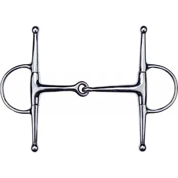 Vybavení pro koně Udidlo FEELING roubíkové lomené 10,5 cm