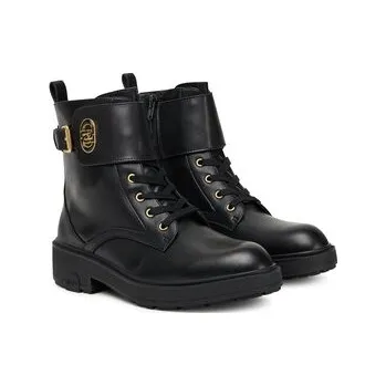 Dámské kozačky Kotníková obuv Liu Jo London 03 SF5029 P0102 Černá 38