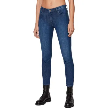 Jezdecké kalhoty Dámské jeans WRANGLER W28KX785U SKINNY AUTHENTIC BLUE 25 32