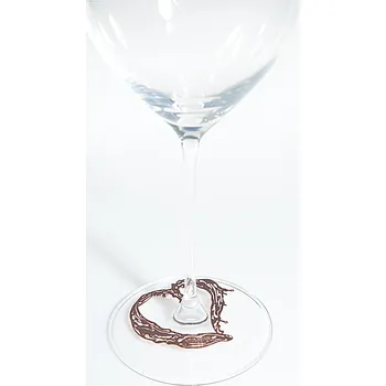 Víno Rozlišovač na skleničky - Michaela Gorcová exkluzivně pro Víno-klub - růžové zlato