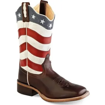 Jezdecká obuv Westernové boty OLD WEST BSY1824 38